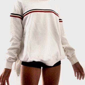 BRANDY MELVILLE STRIPE CREWNECK